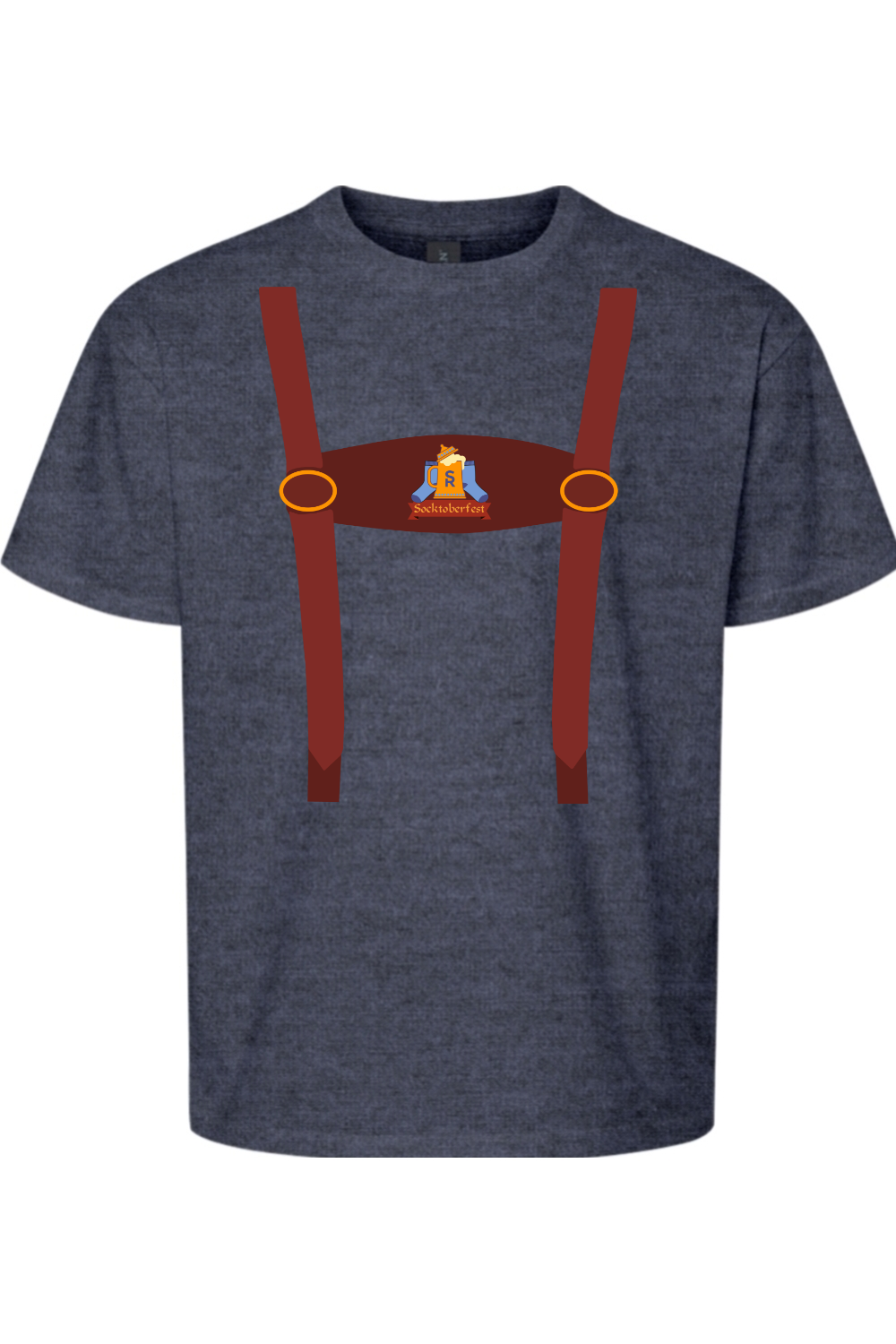 Socktoberfest Lederhosen Youth T-Shirt