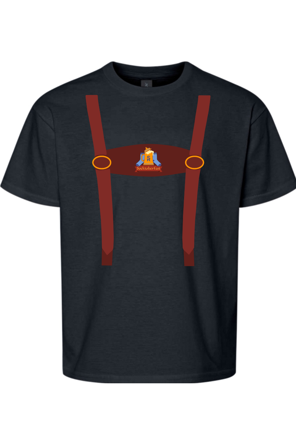Socktoberfest Lederhosen Youth T-Shirt