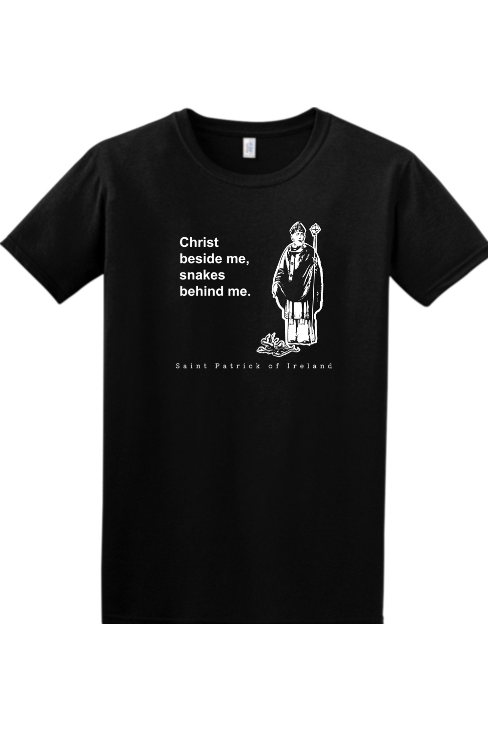 Christ Beside Me - St. Patrick Adult T-Shirt