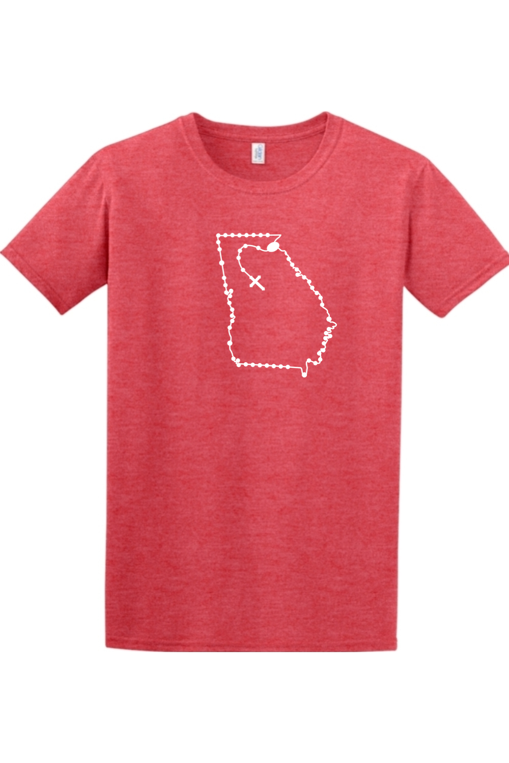 Georgia Catholic Rosary Adult T-shirt
