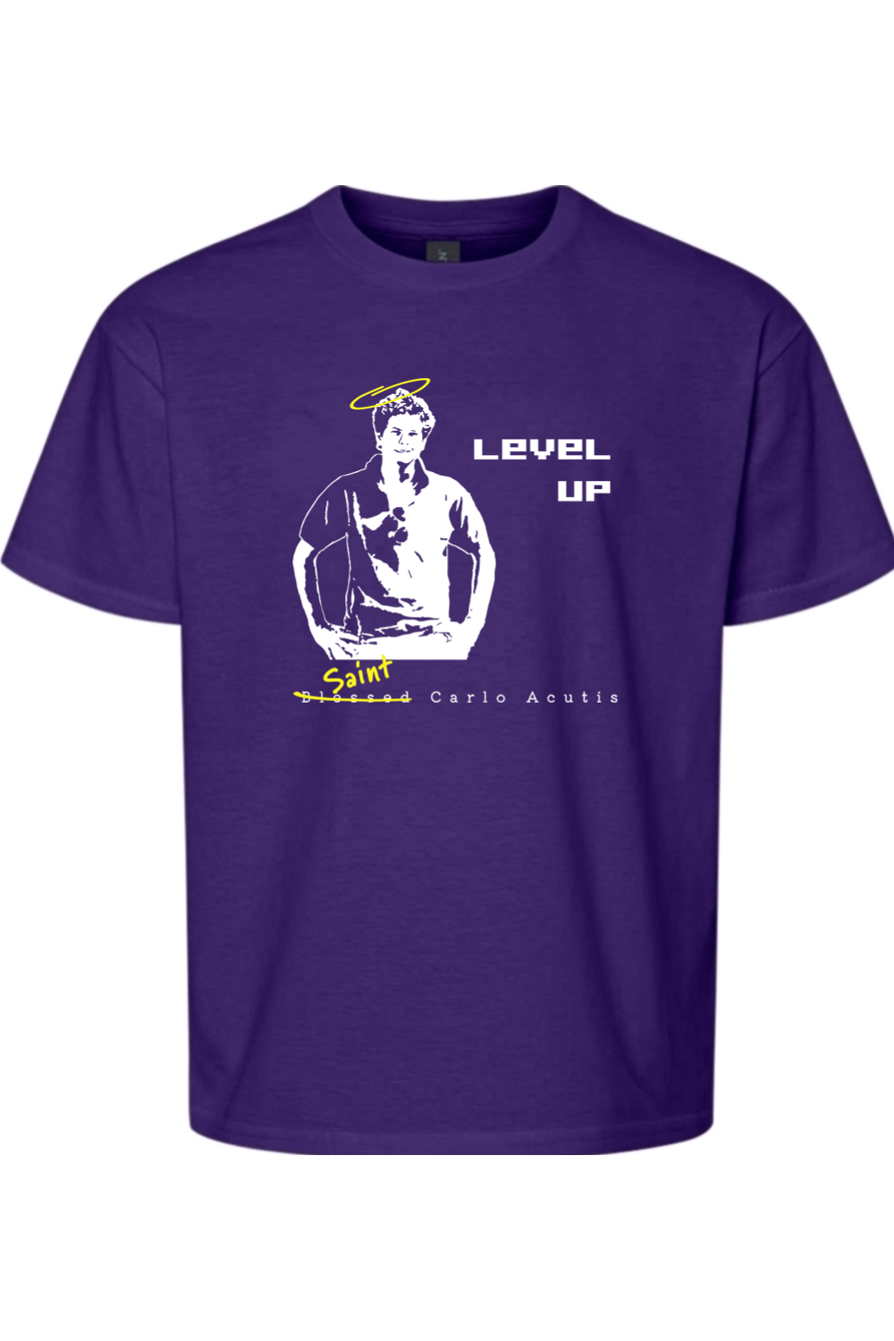 Level Up - St. Carlo Acutis - Youth T-Shirt