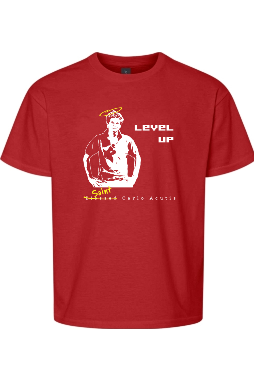 Level Up - St. Carlo Acutis - Youth T-Shirt