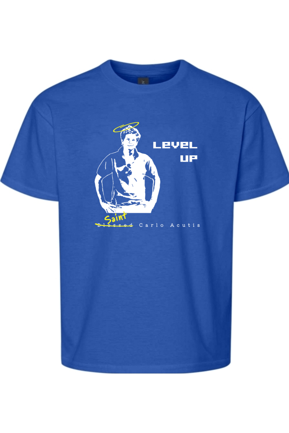 Level Up - St. Carlo Acutis - Youth T-Shirt