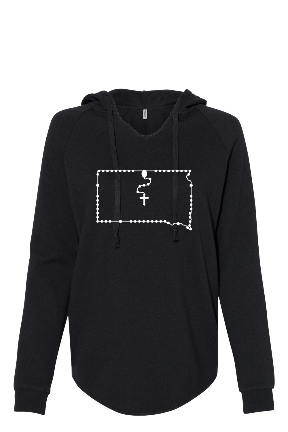 South Dakota Catholic Rosary Drop Hoodie
