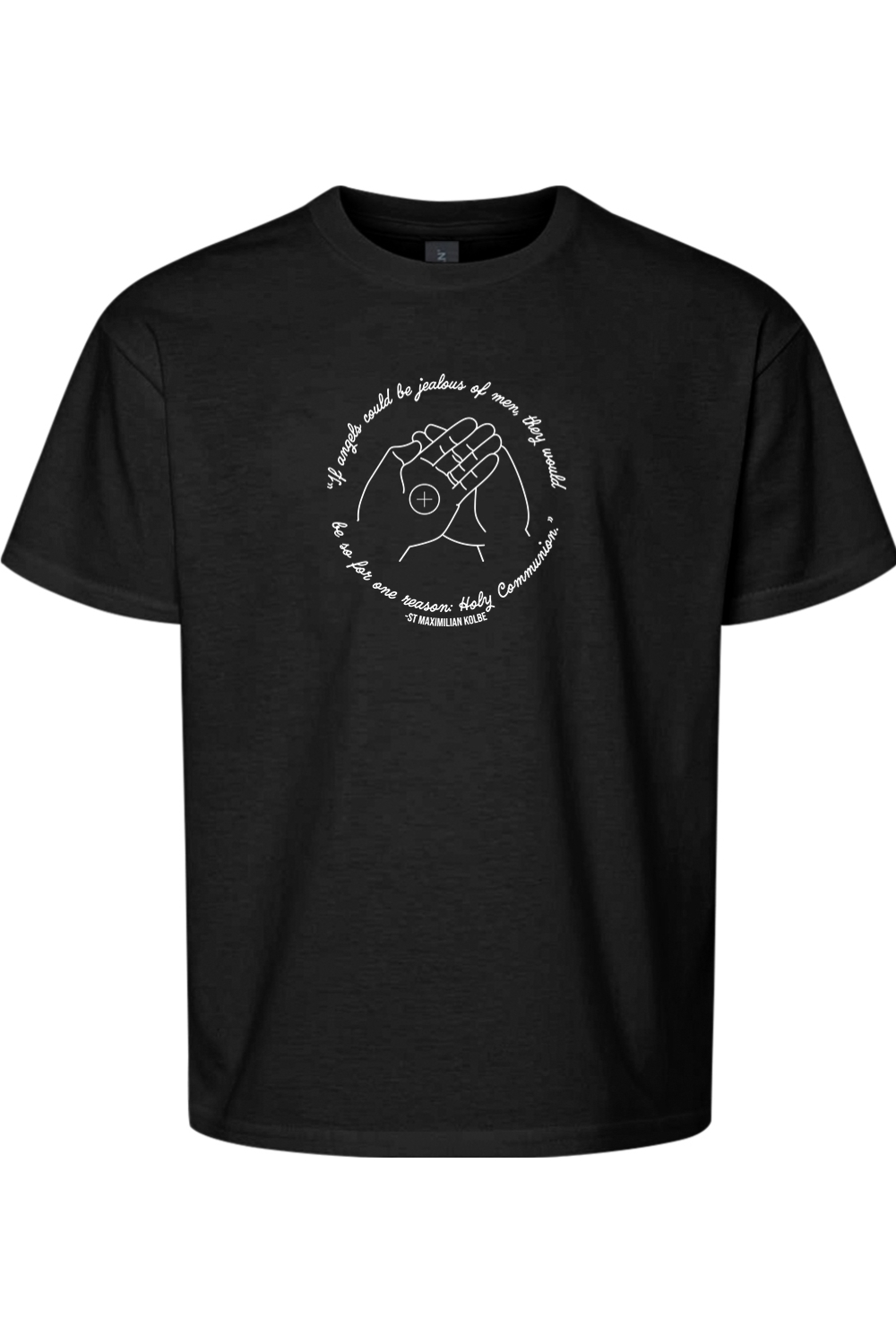 If Angels Could Be Jealous - St. Maximilian Kolbe Youth T-Shirt