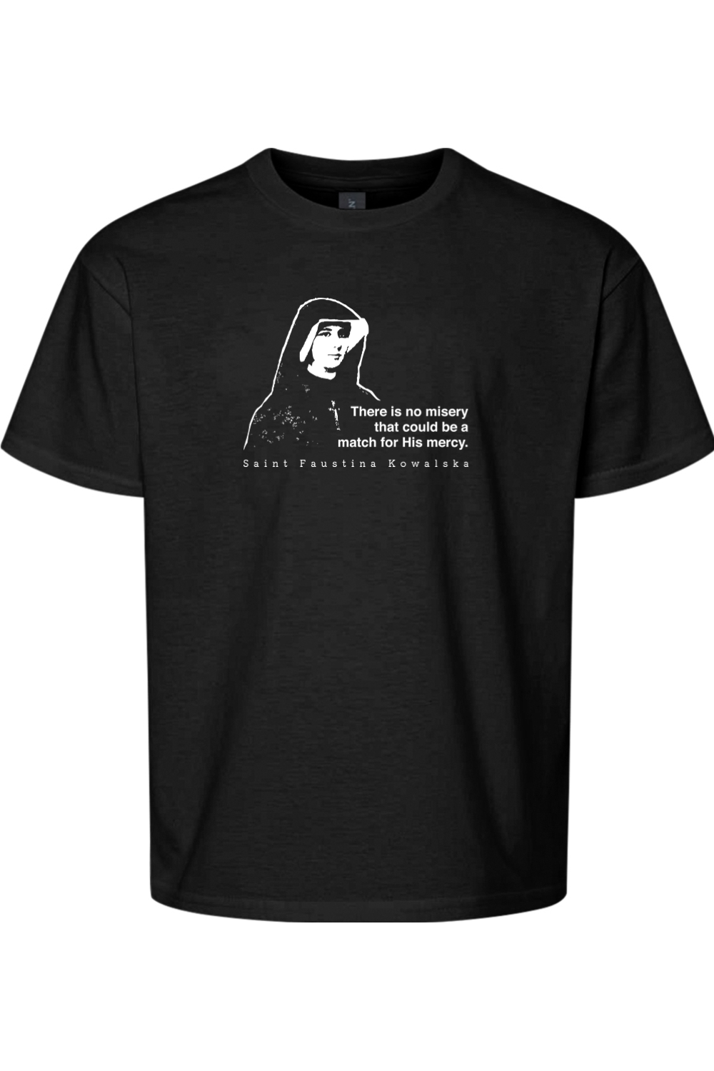 Mercy Message - St Faustina Kowalska Youth T-Shirt