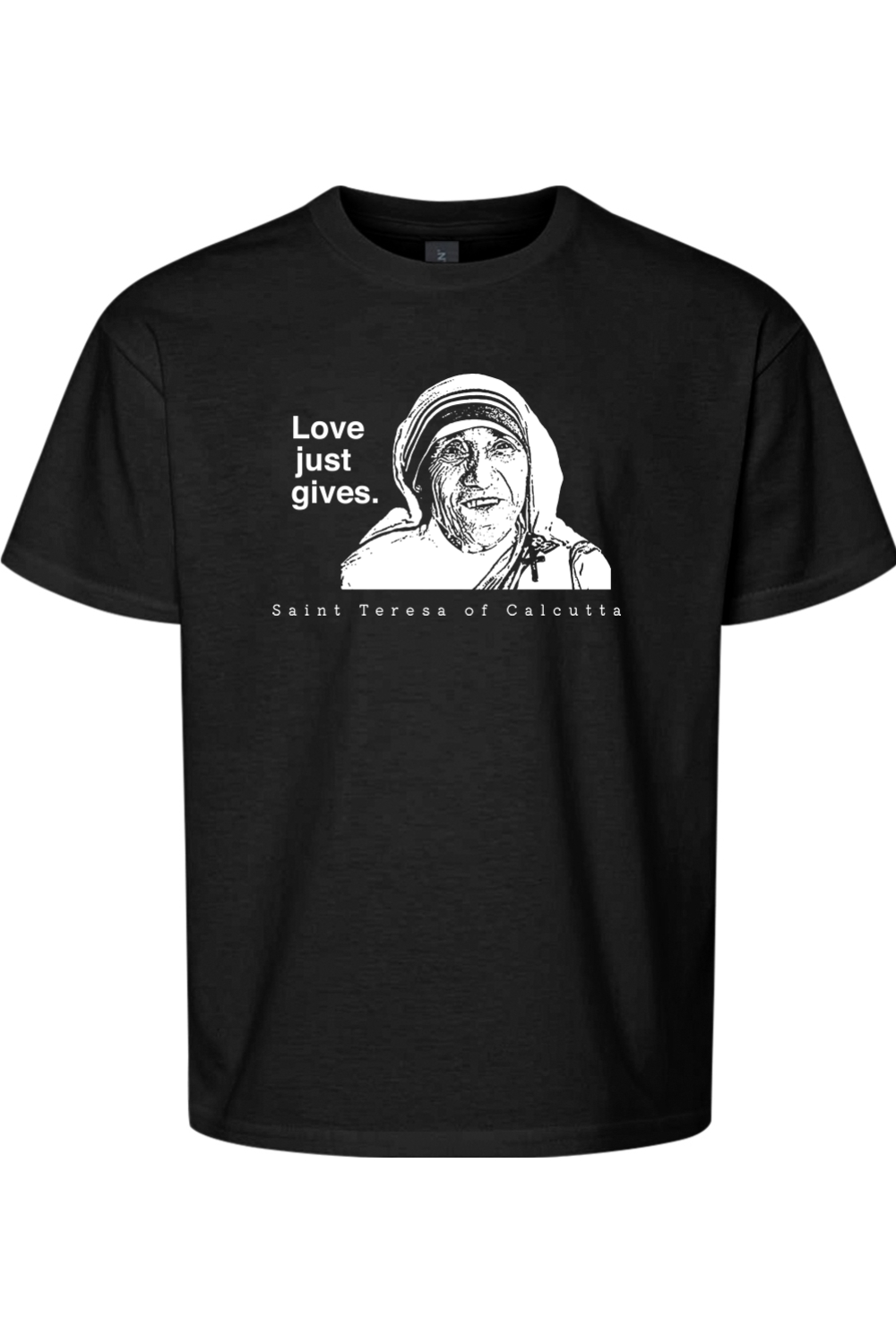 Love Just Gives - St. Teresa of Calcutta Youth T-Shirt