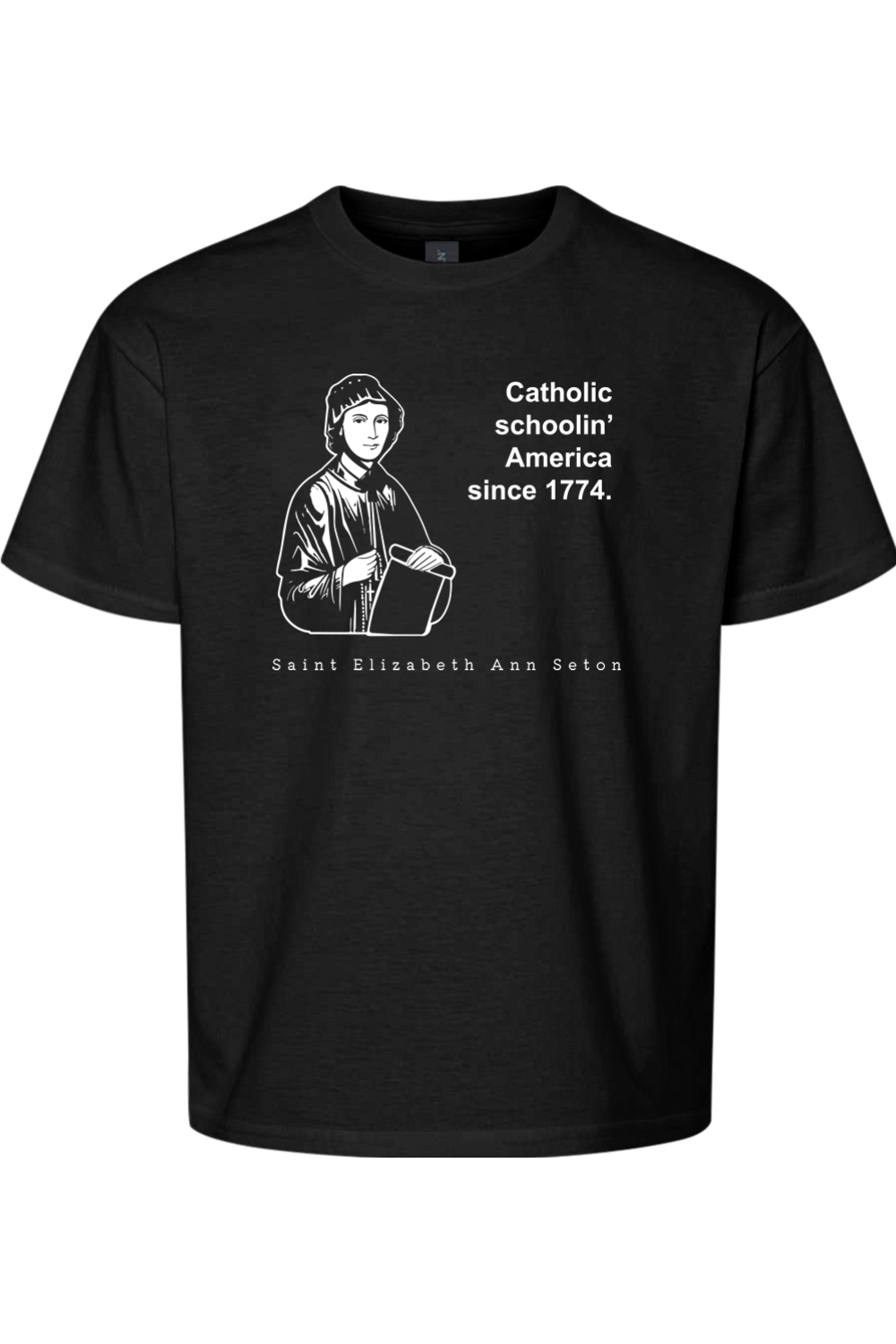 Catholic Schoolin' - St Elizabeth Ann Seton T-Shirt - youth