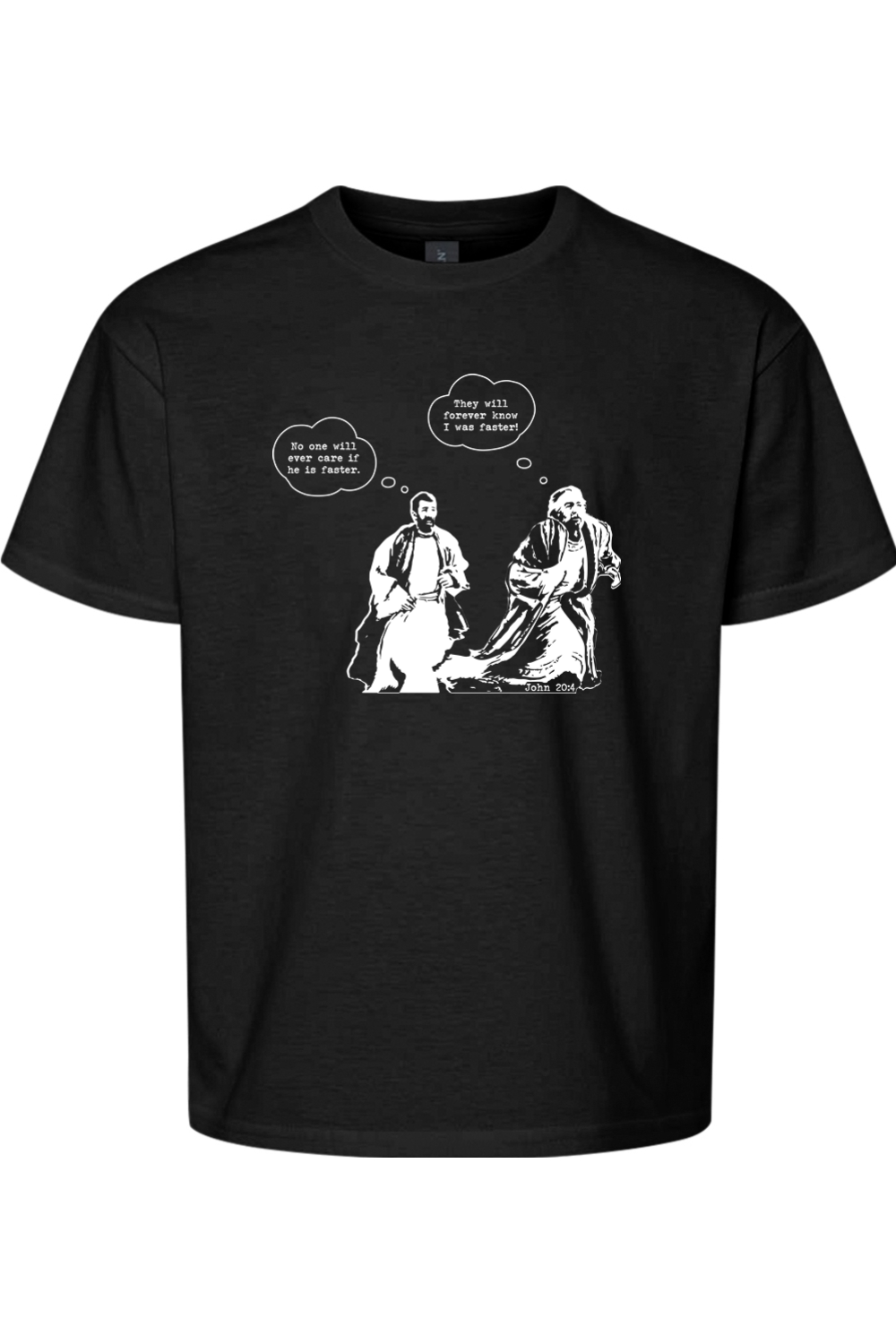 John Runs - John 20:4 Youth T-Shirt