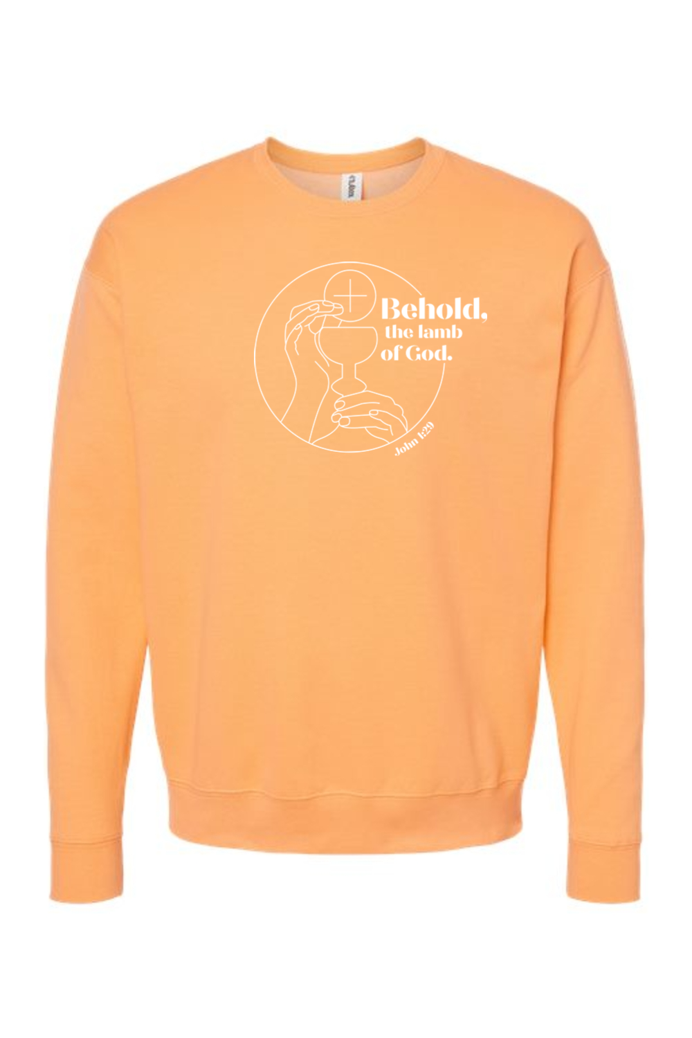 Behold, the Lamb of God - John 1:29 Crewneck Sweatshirt