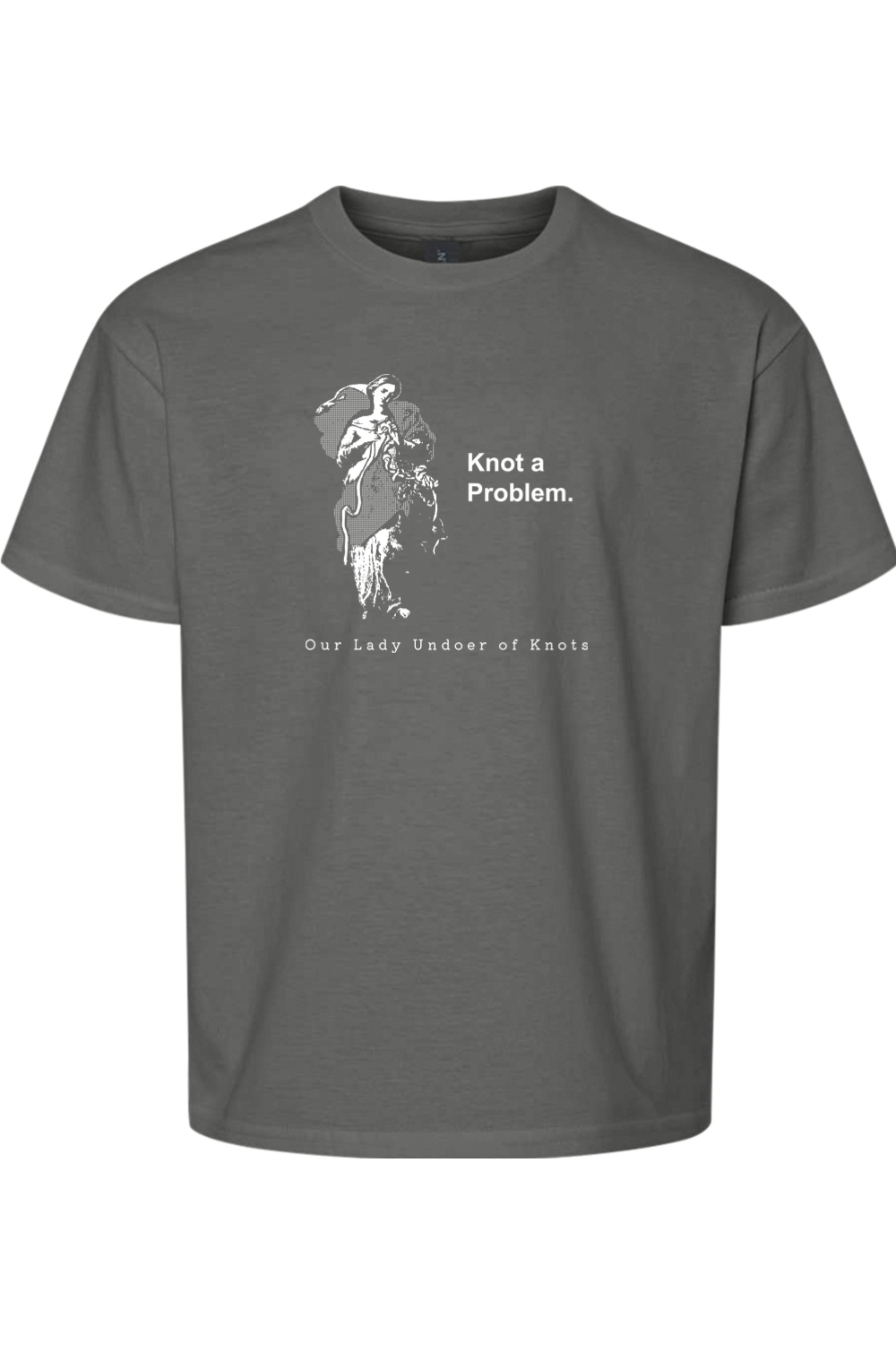 Knot a Problem - Our Lady Undoer of Knots Youth T-Shirt