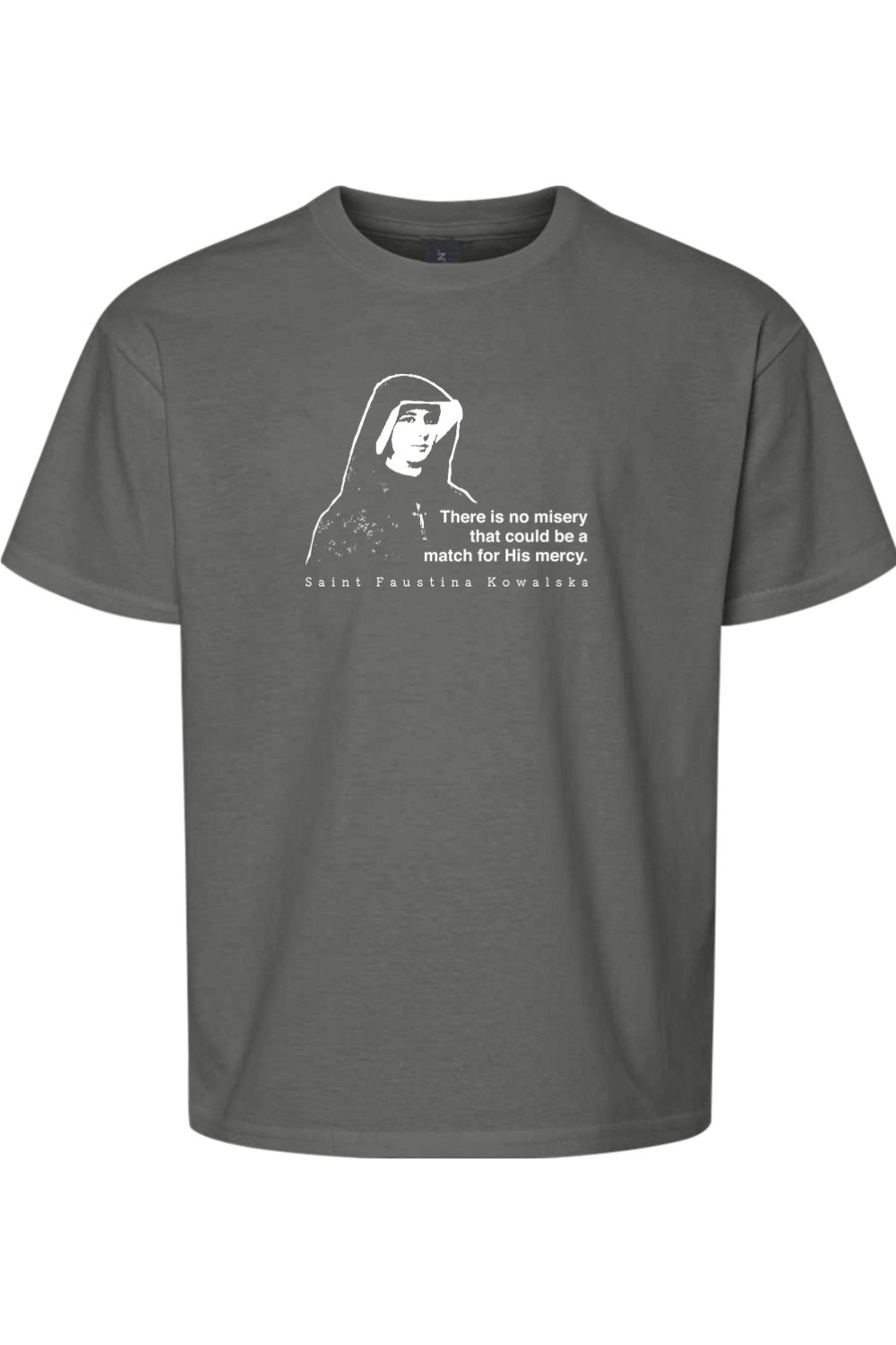 Mercy Message - St Faustina Kowalska Youth T-Shirt