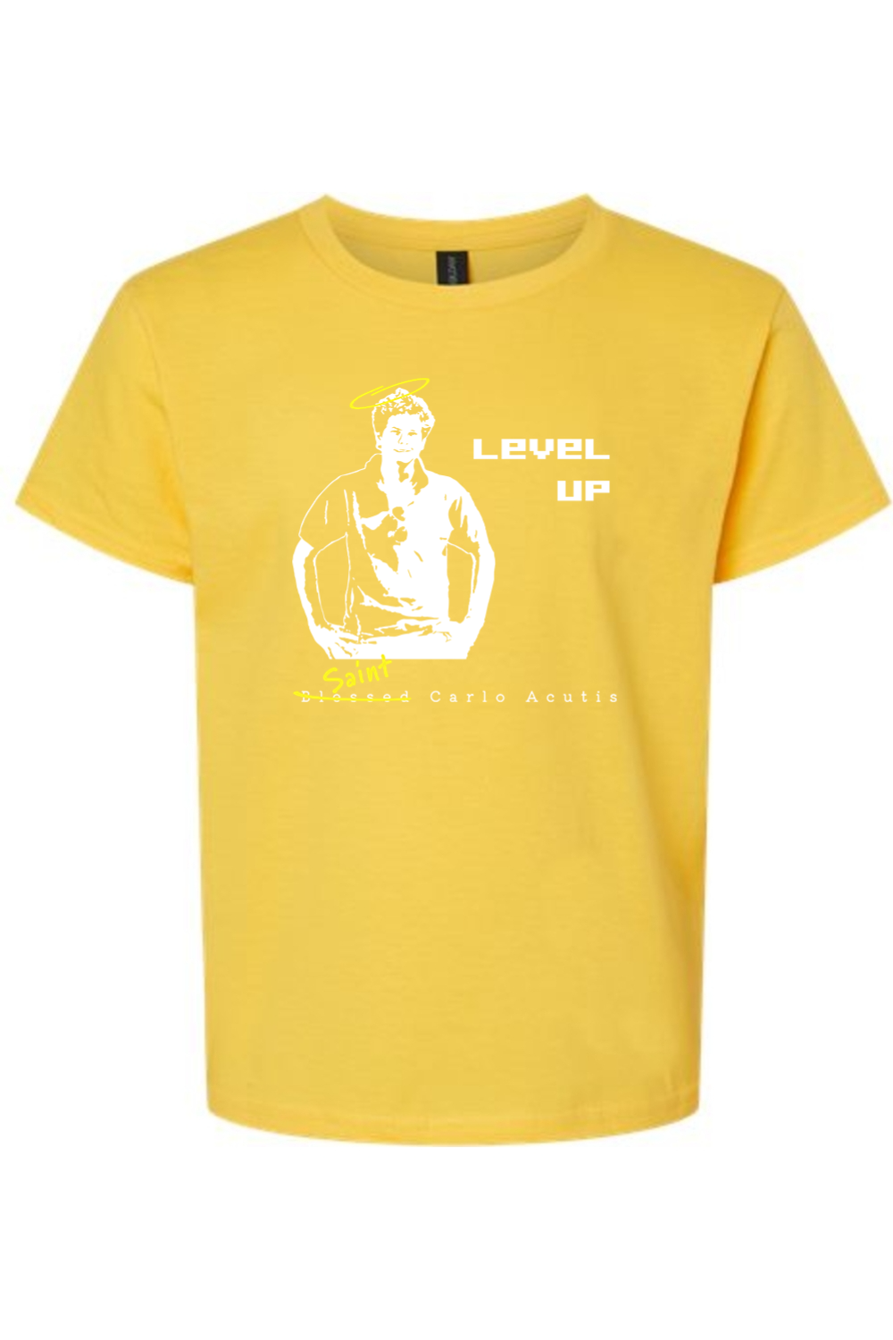 Level Up - St. Carlo Acutis - Youth T-Shirt
