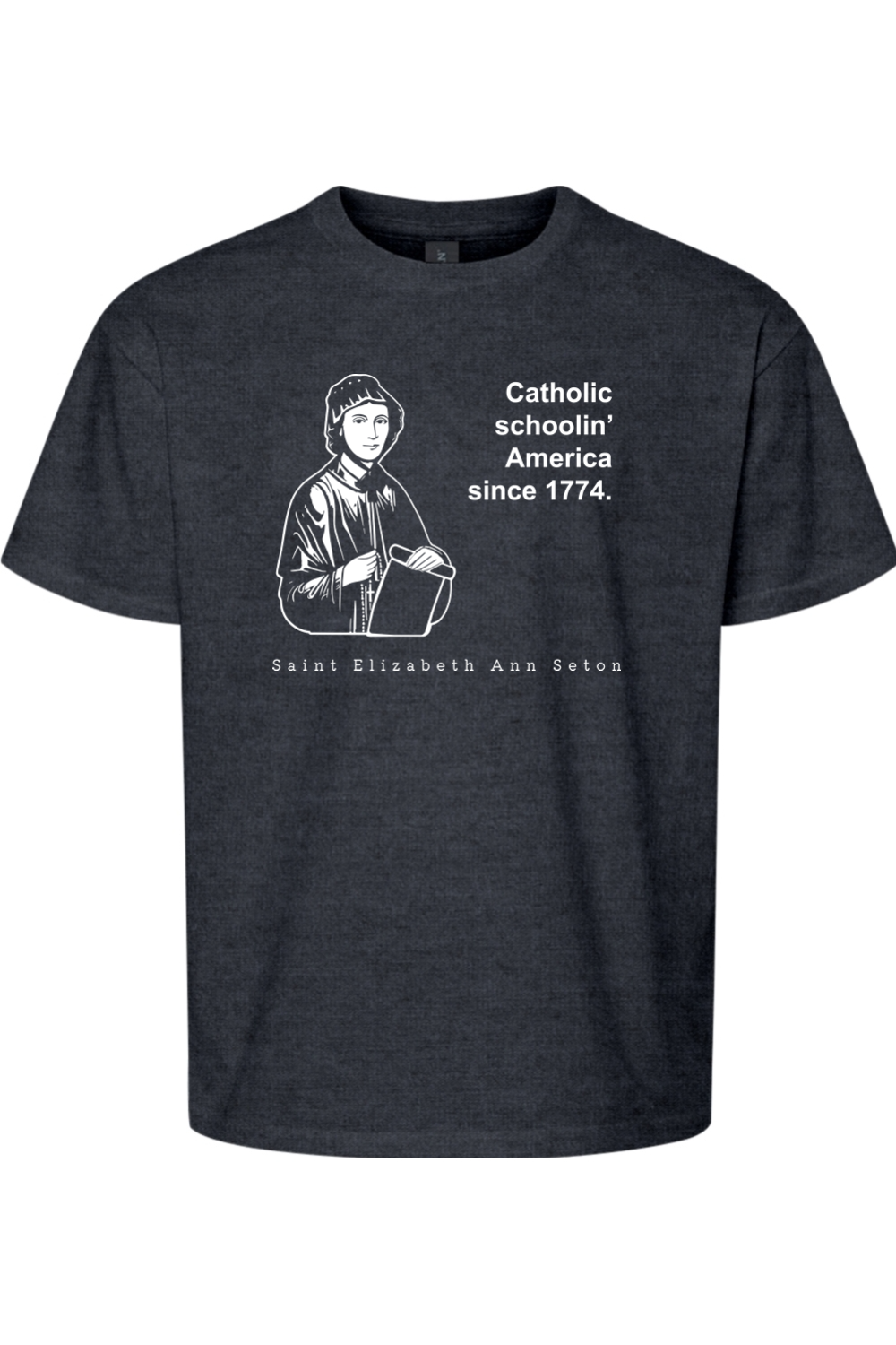 Catholic Schoolin' - St Elizabeth Ann Seton T-Shirt - youth