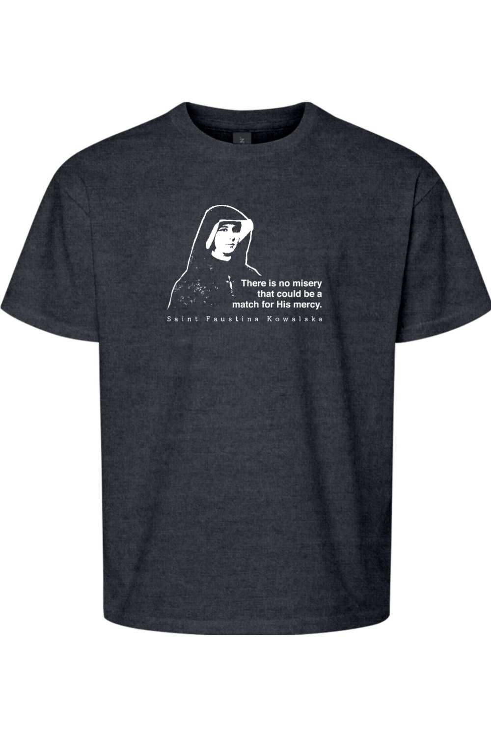 Mercy Message - St Faustina Kowalska Youth T-Shirt
