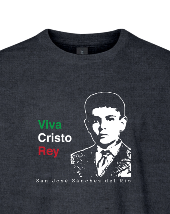 Viva Cristo Rey - St José Sánchez del Río Youth T-Shirt