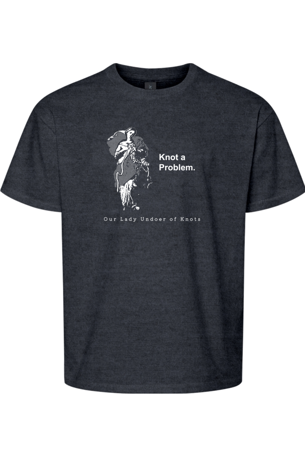 Knot a Problem - Our Lady Undoer of Knots Youth T-Shirt
