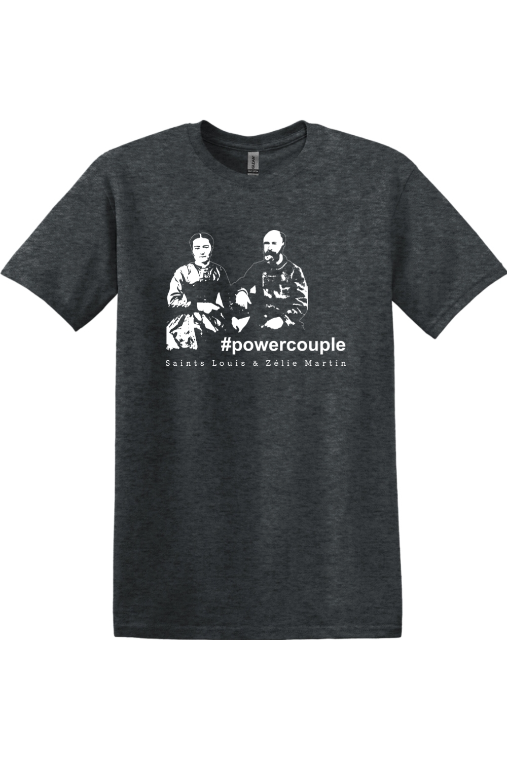 #Powercouple - Sts. Louis & Zelie Adult T-Shirt