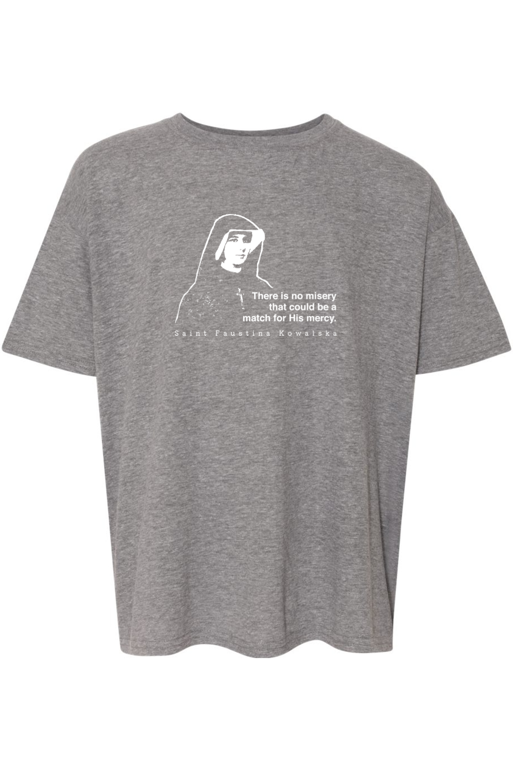 Mercy Message - St Faustina Kowalska Youth T-Shirt