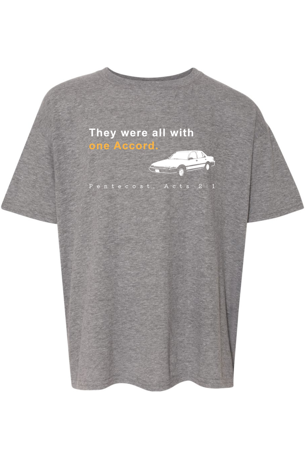 One Accord - Pentecost, Acts 2:1 Youth T-Shirt