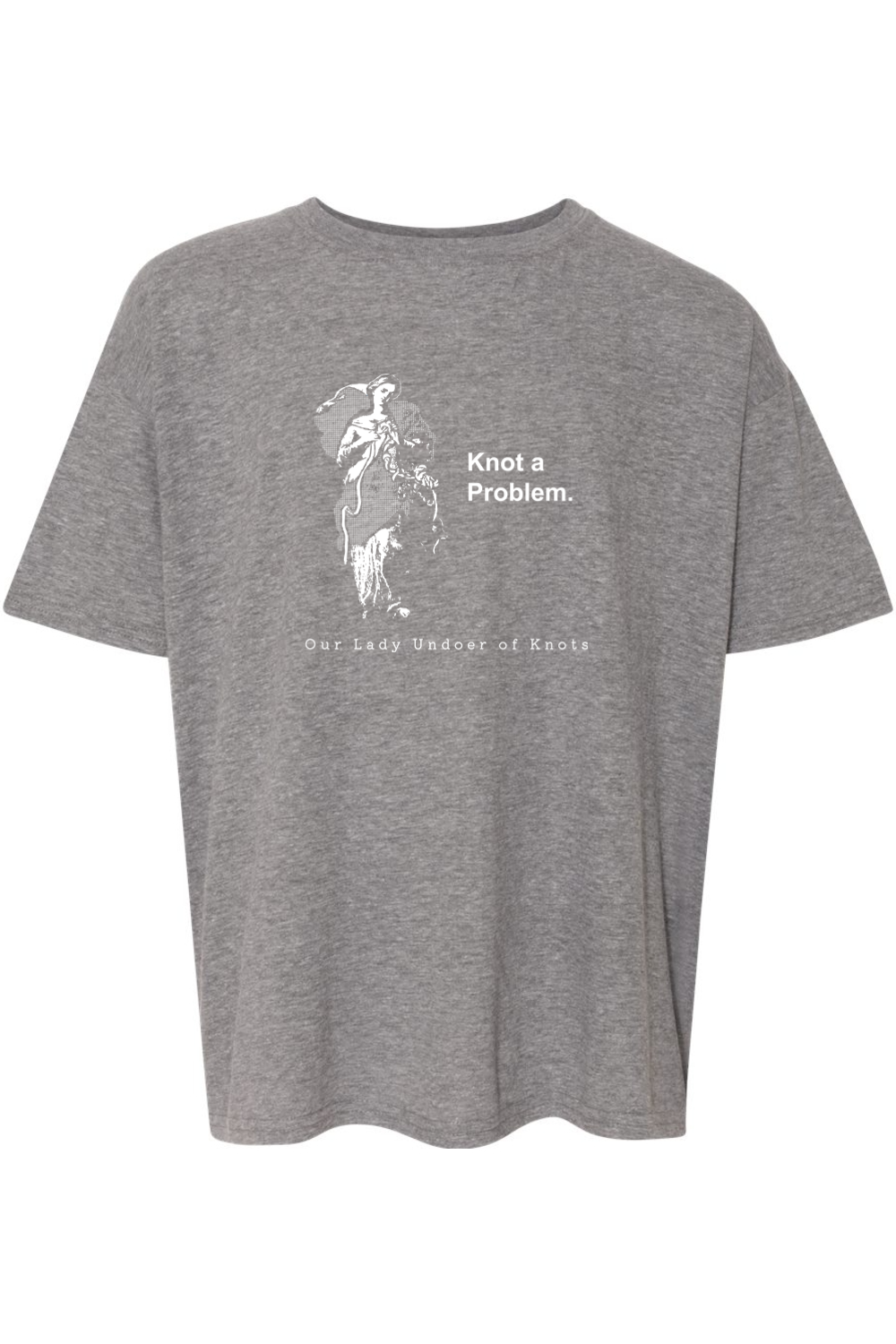 Knot a Problem - Our Lady Undoer of Knots Youth T-Shirt