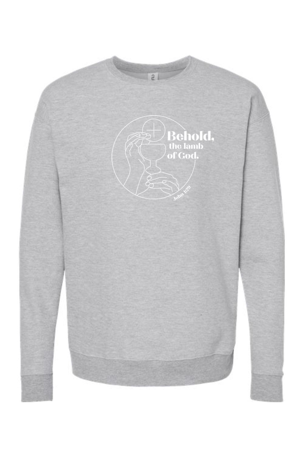 Behold, the Lamb of God - John 1:29 Crewneck Sweatshirt
