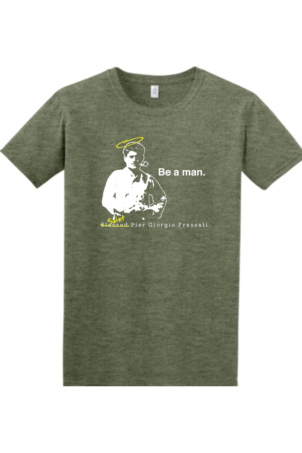 Be a Man - St. Pier Giorgio Frassati Adult T-shirt