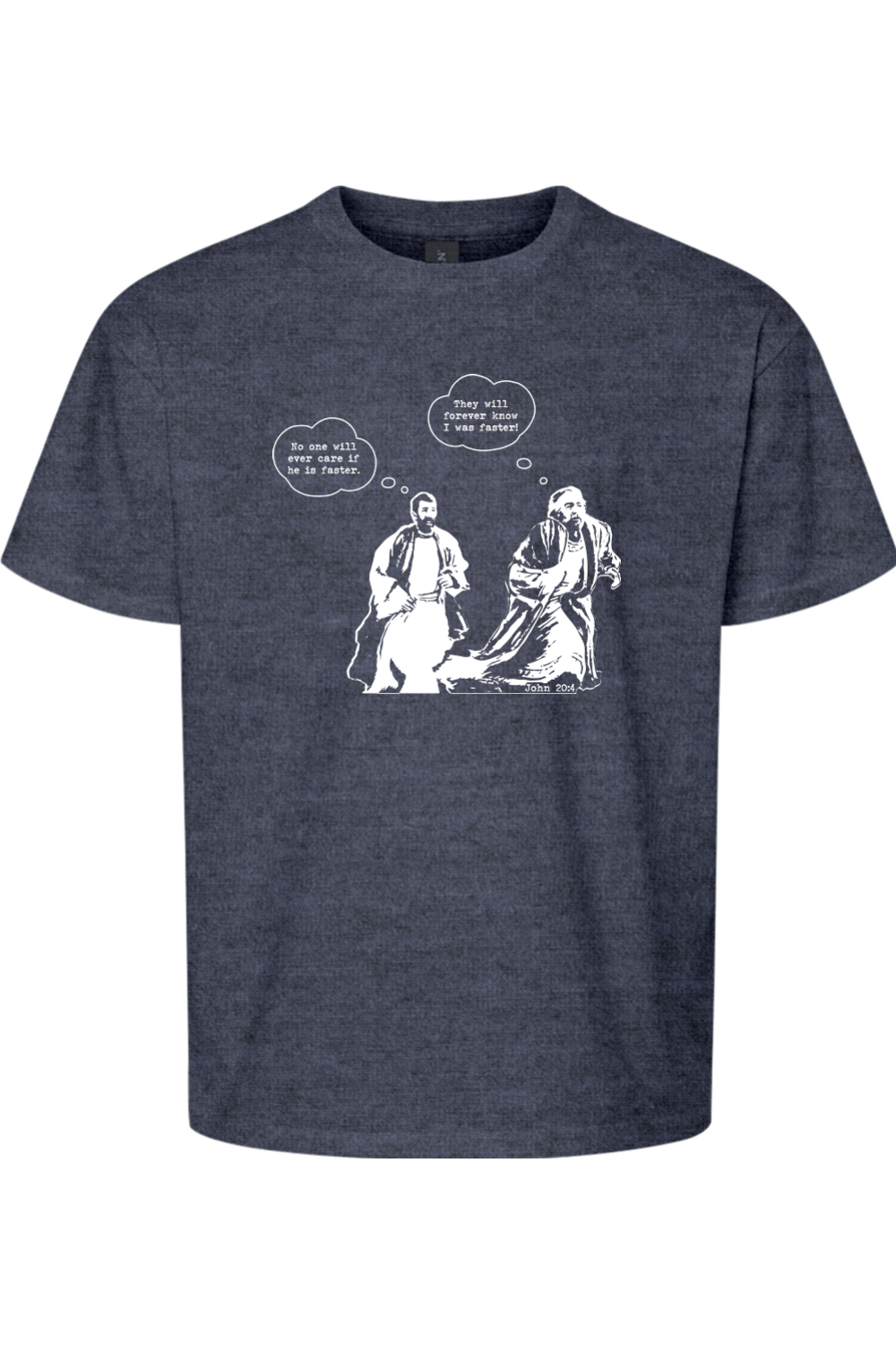 John Runs - John 20:4 Youth T-Shirt