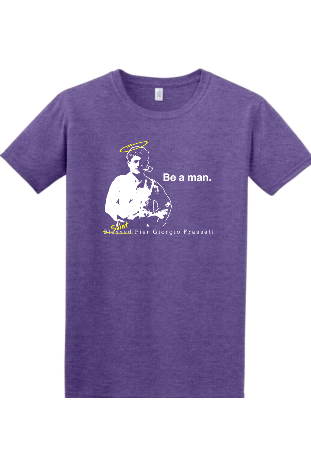 Be a Man - St. Pier Giorgio Frassati Adult T-shirt