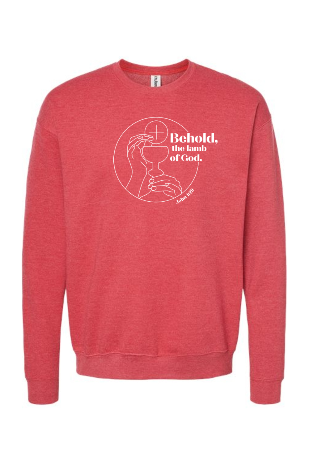 Behold, the Lamb of God - John 1:29 Crewneck Sweatshirt
