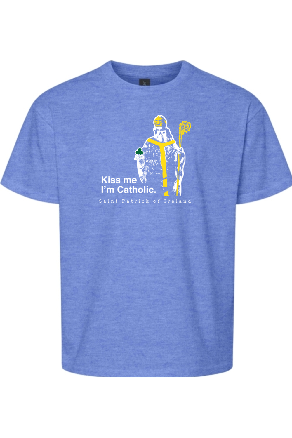 Kiss Me, I'm Catholic - St Patrick of Ireland Youth T-Shirt