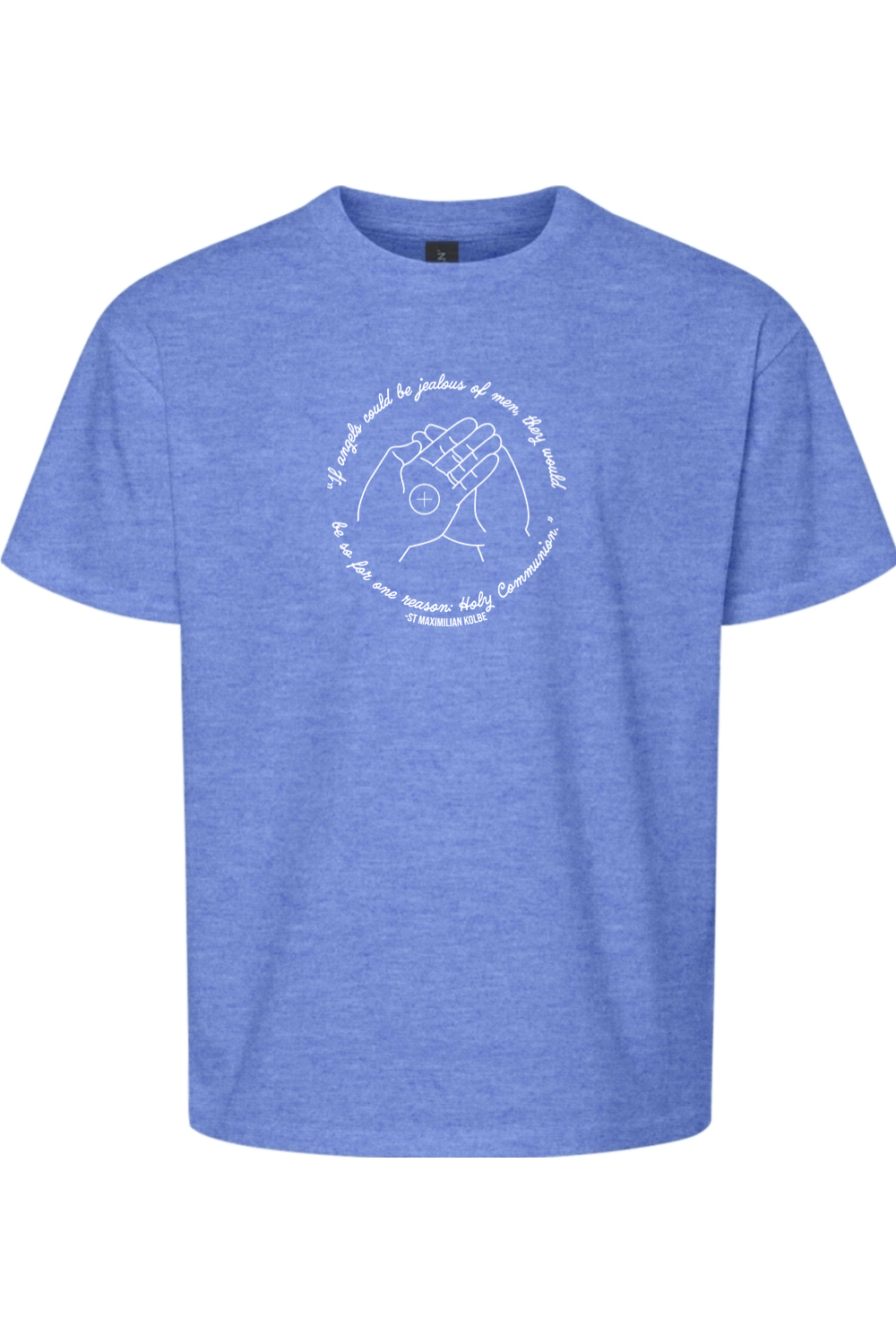 If Angels Could Be Jealous - St. Maximilian Kolbe Youth T-Shirt