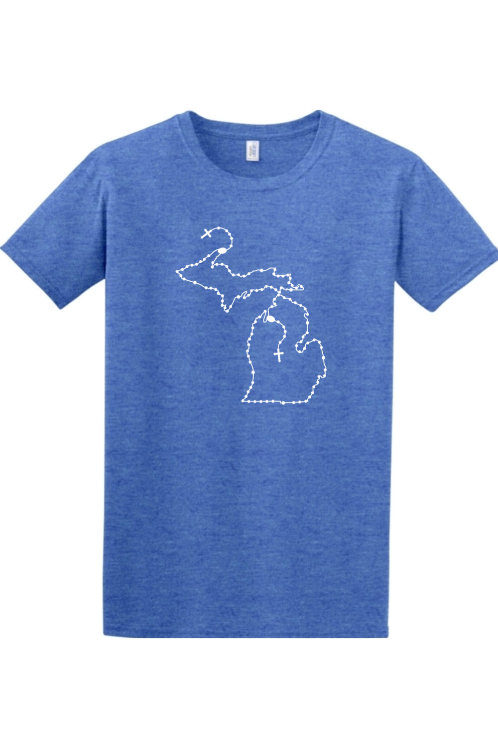 Michigan Rosary Catholic Adult T-shirt