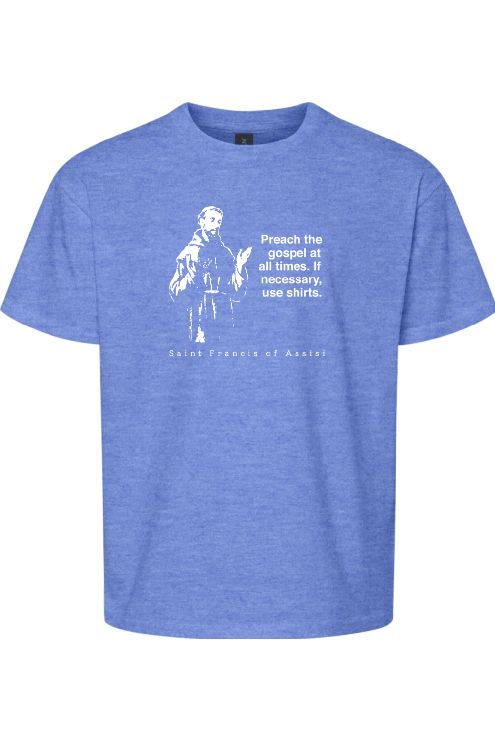 Preach the Gospel - St Francis of Assisi Youth T-Shirt