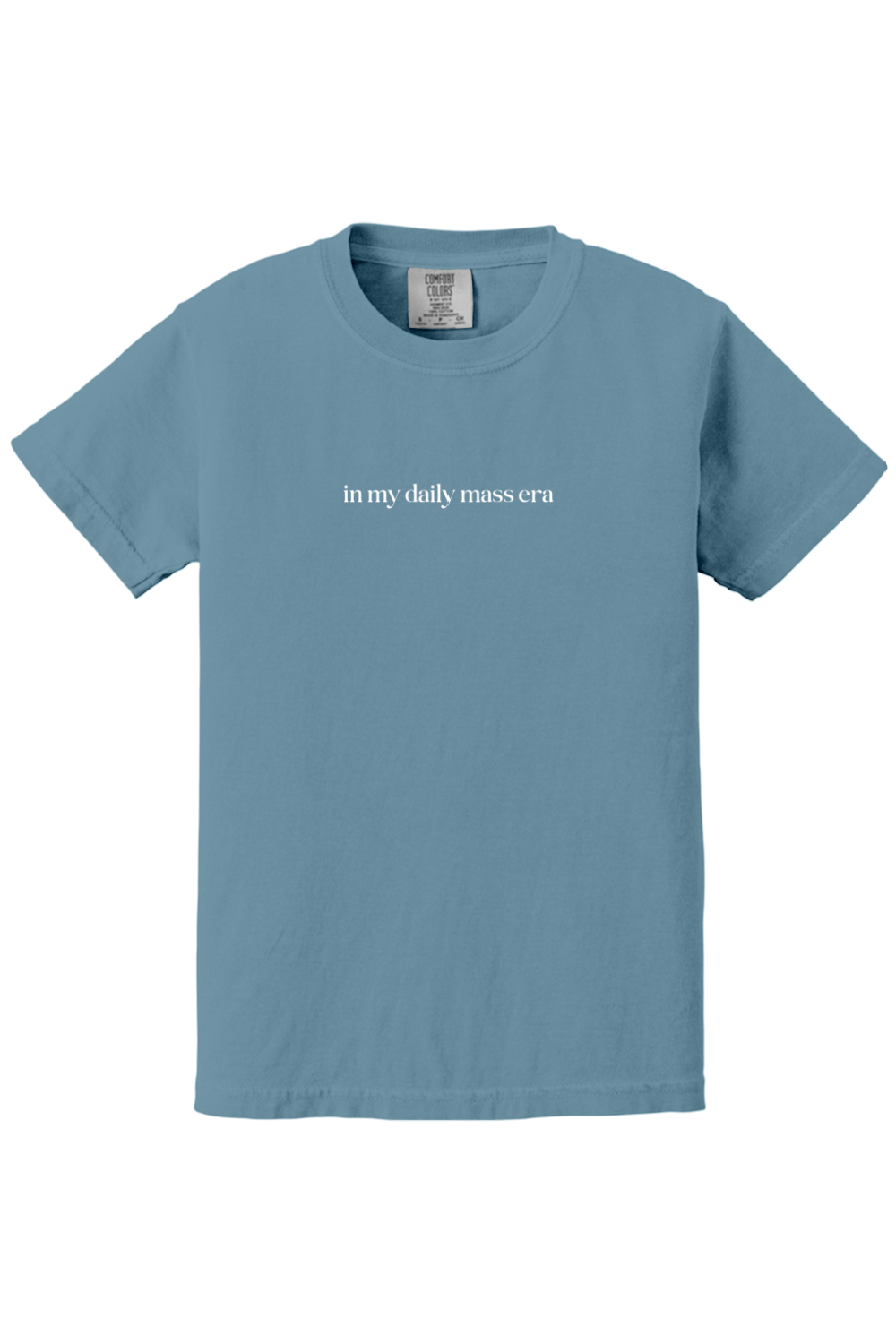 In My Daily Mass Era Youth T-shirt - Comfort Colors