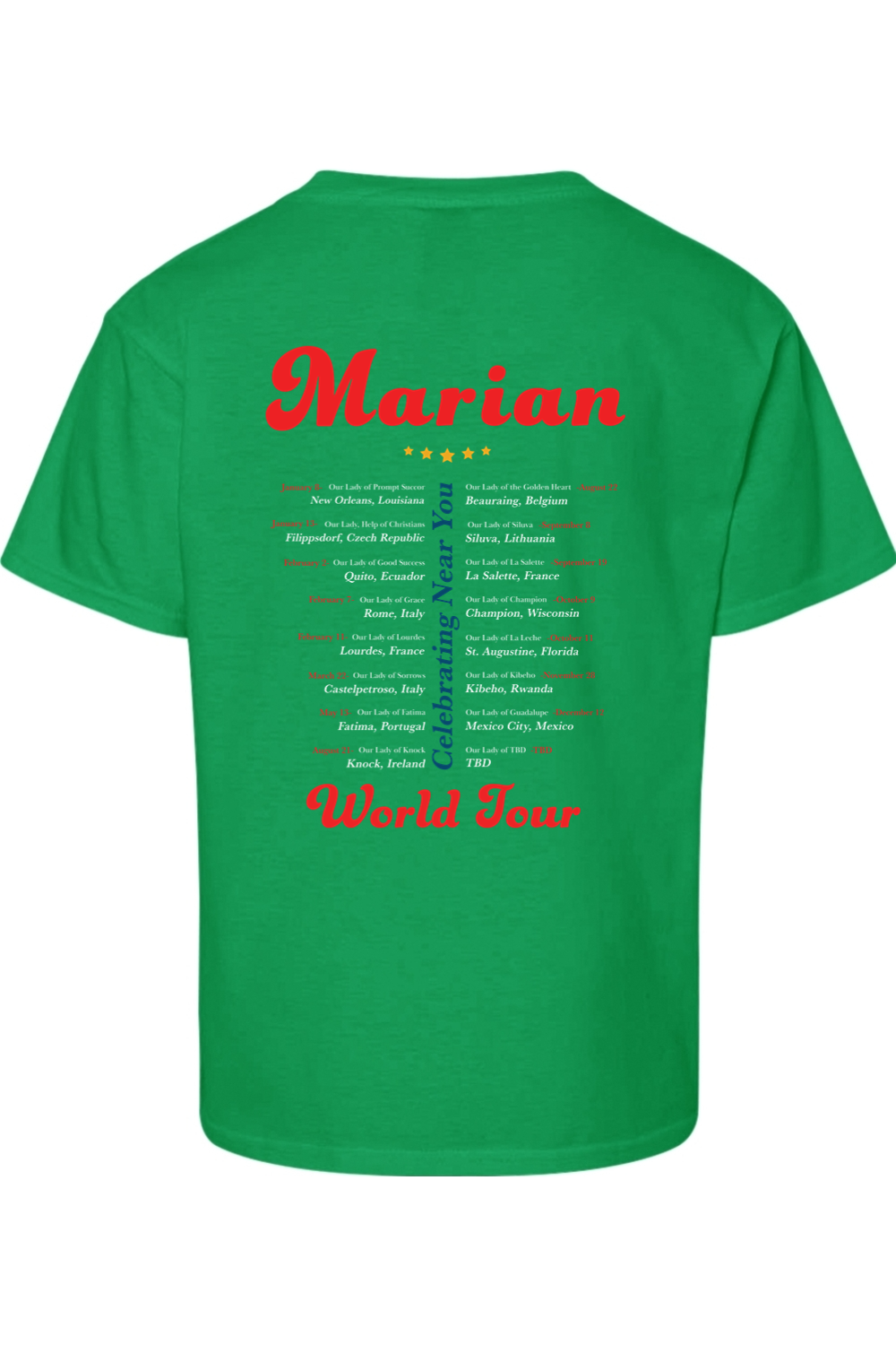 Marian World Tour Concert T-Shirt - youth