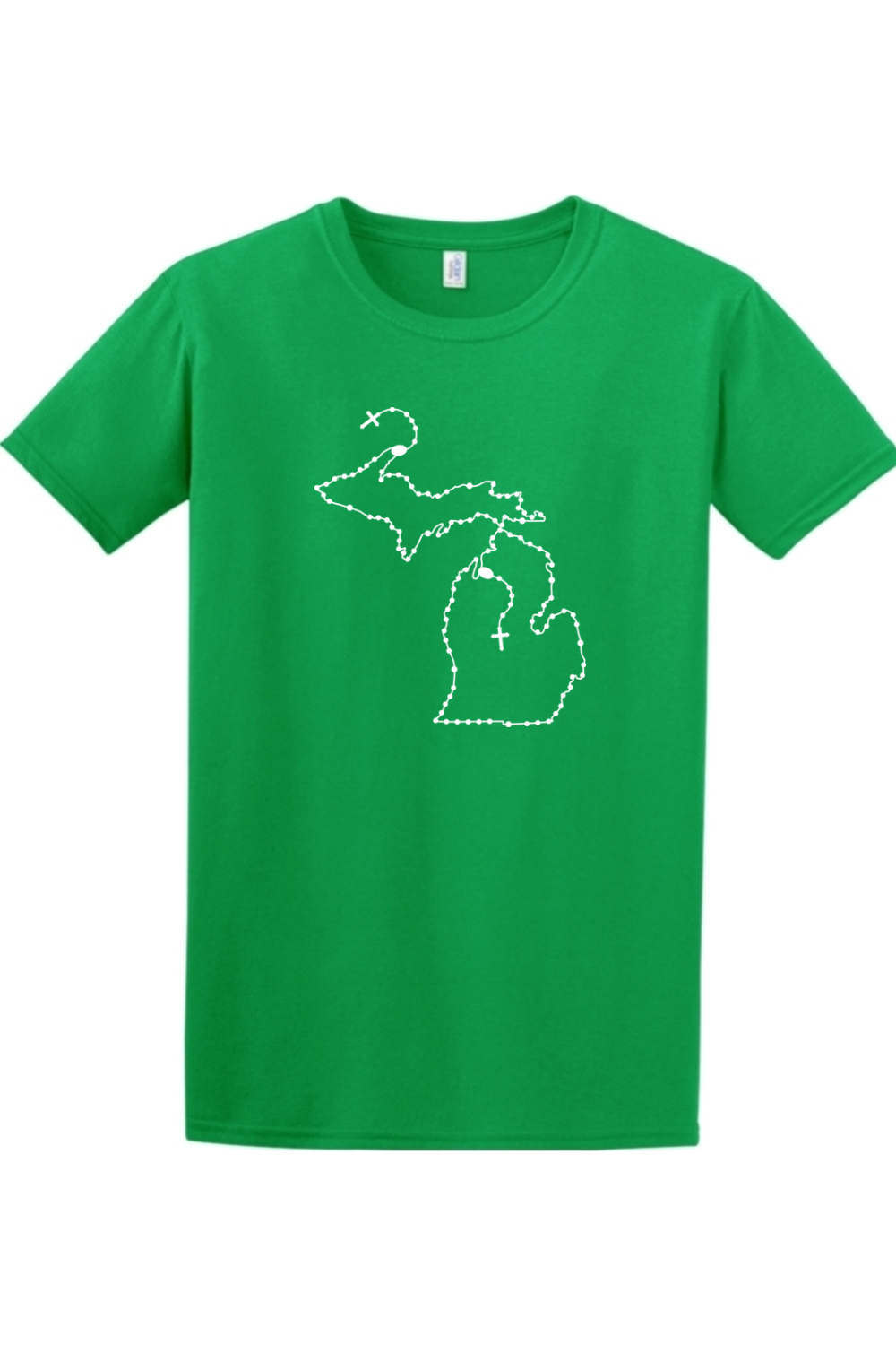 Michigan Rosary Catholic Adult T-shirt
