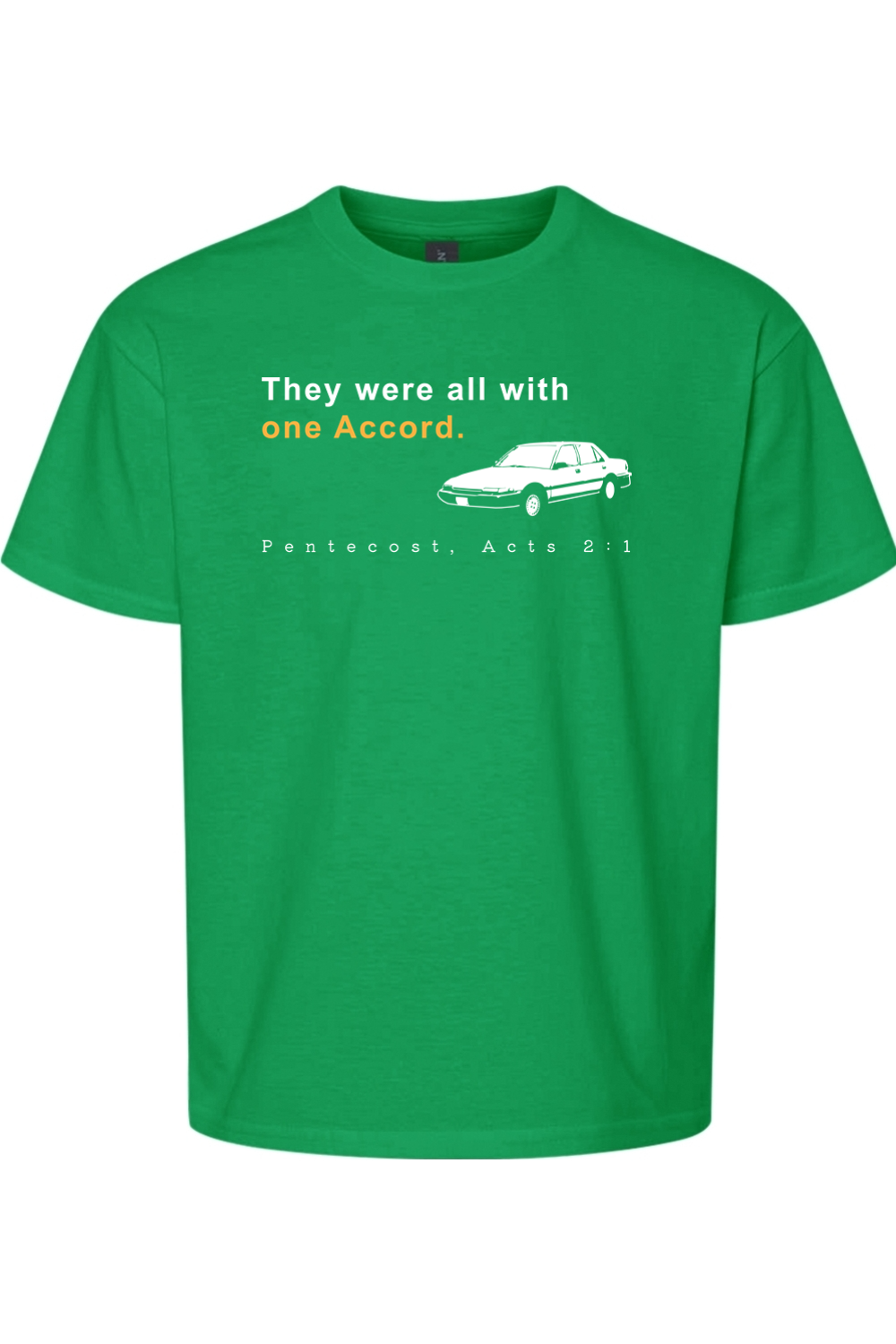 One Accord - Pentecost, Acts 2:1 Youth T-Shirt