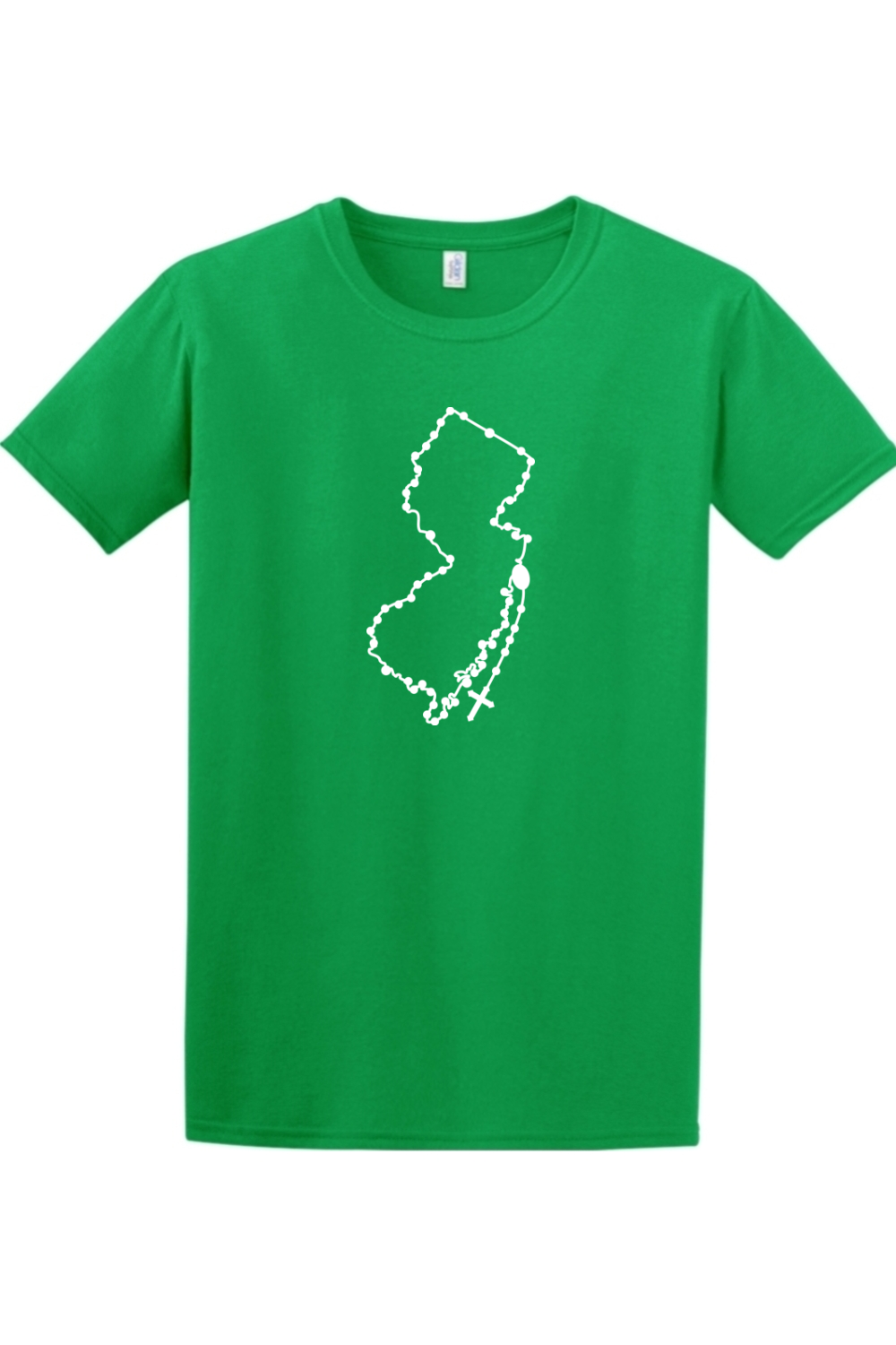 New Jersey Catholic Rosary Adult T-shirt
