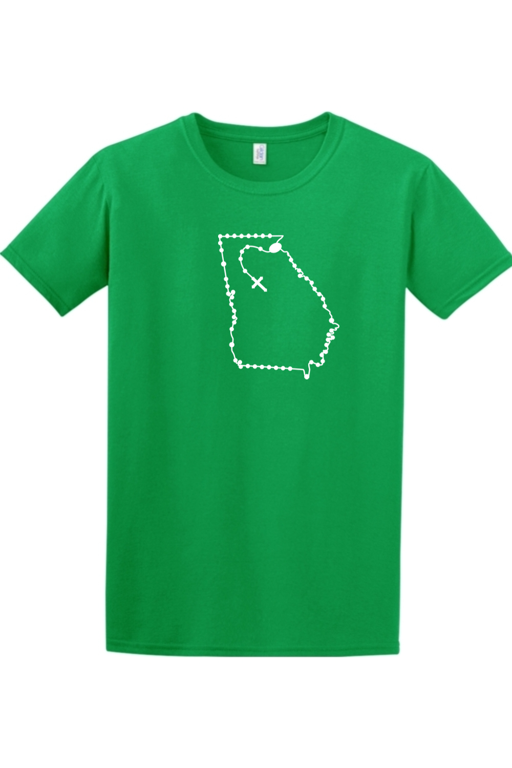 Georgia Catholic Rosary Adult T-shirt