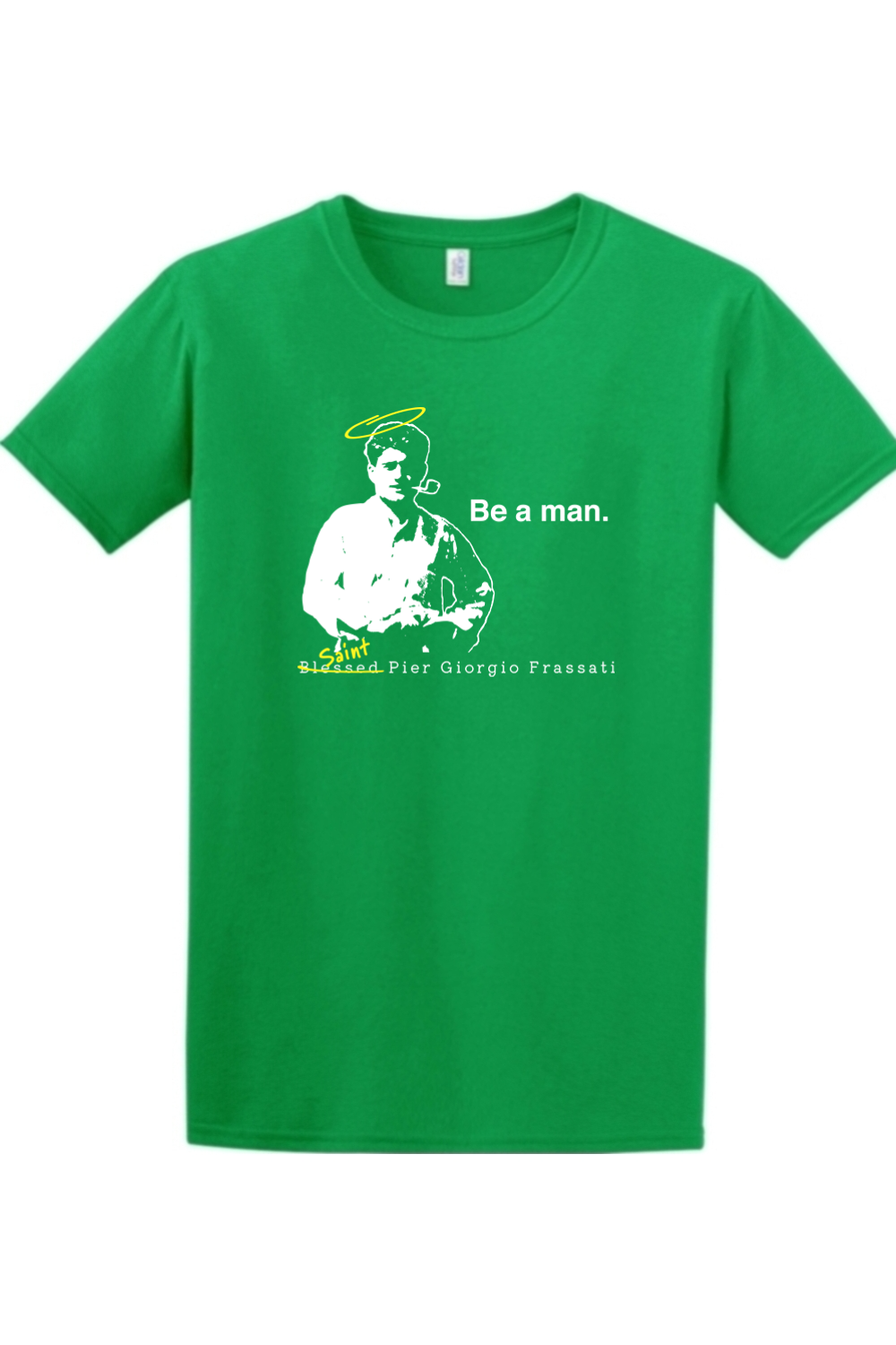 Be a Man - St. Pier Giorgio Frassati Adult T-shirt
