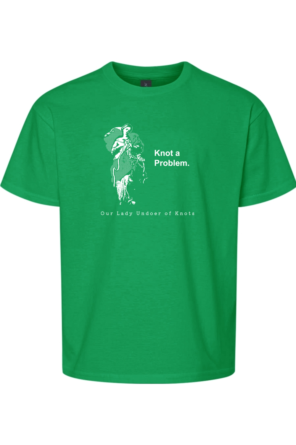 Knot a Problem - Our Lady Undoer of Knots Youth T-Shirt