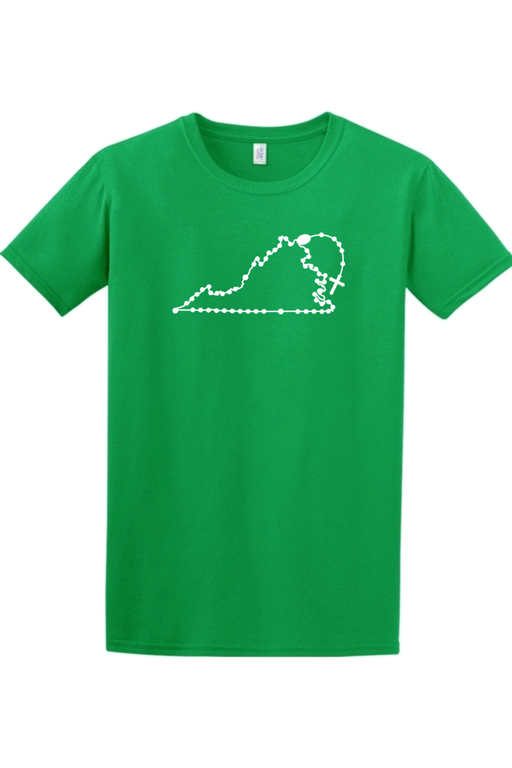 Virginia Catholic Rosary Adult T-shirt