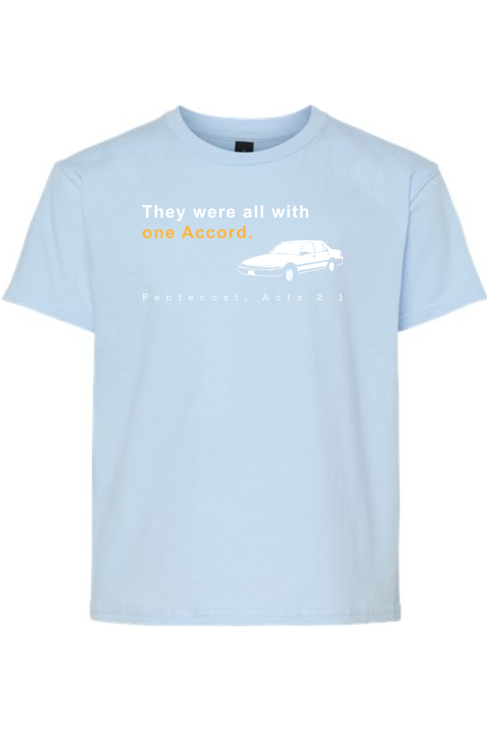 One Accord - Pentecost, Acts 2:1 Youth T-Shirt