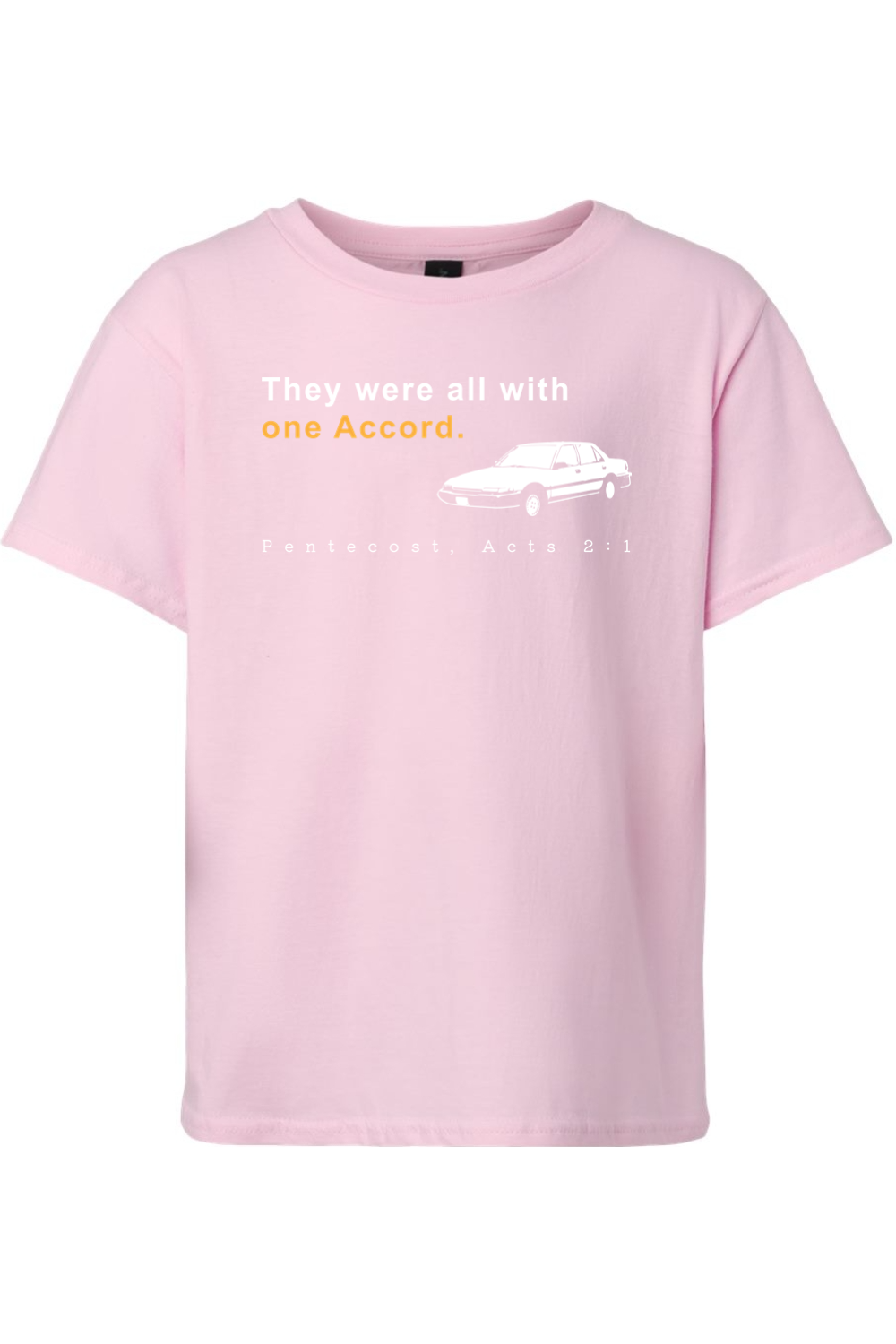One Accord - Pentecost, Acts 2:1 Youth T-Shirt