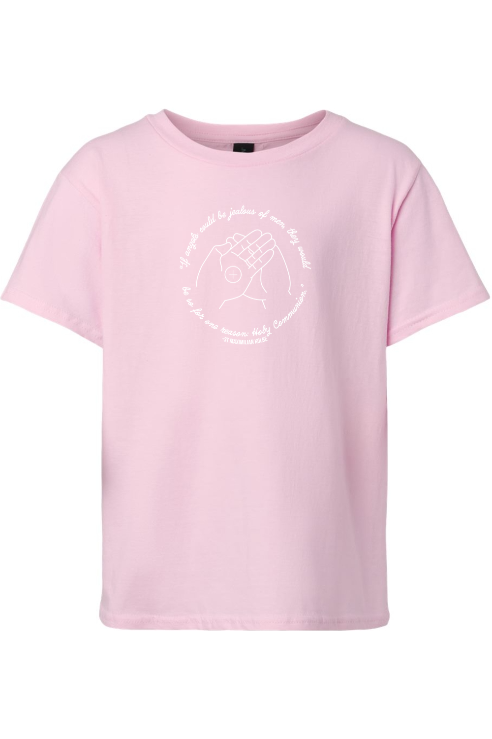 If Angels Could Be Jealous - St. Maximilian Kolbe Youth T-Shirt