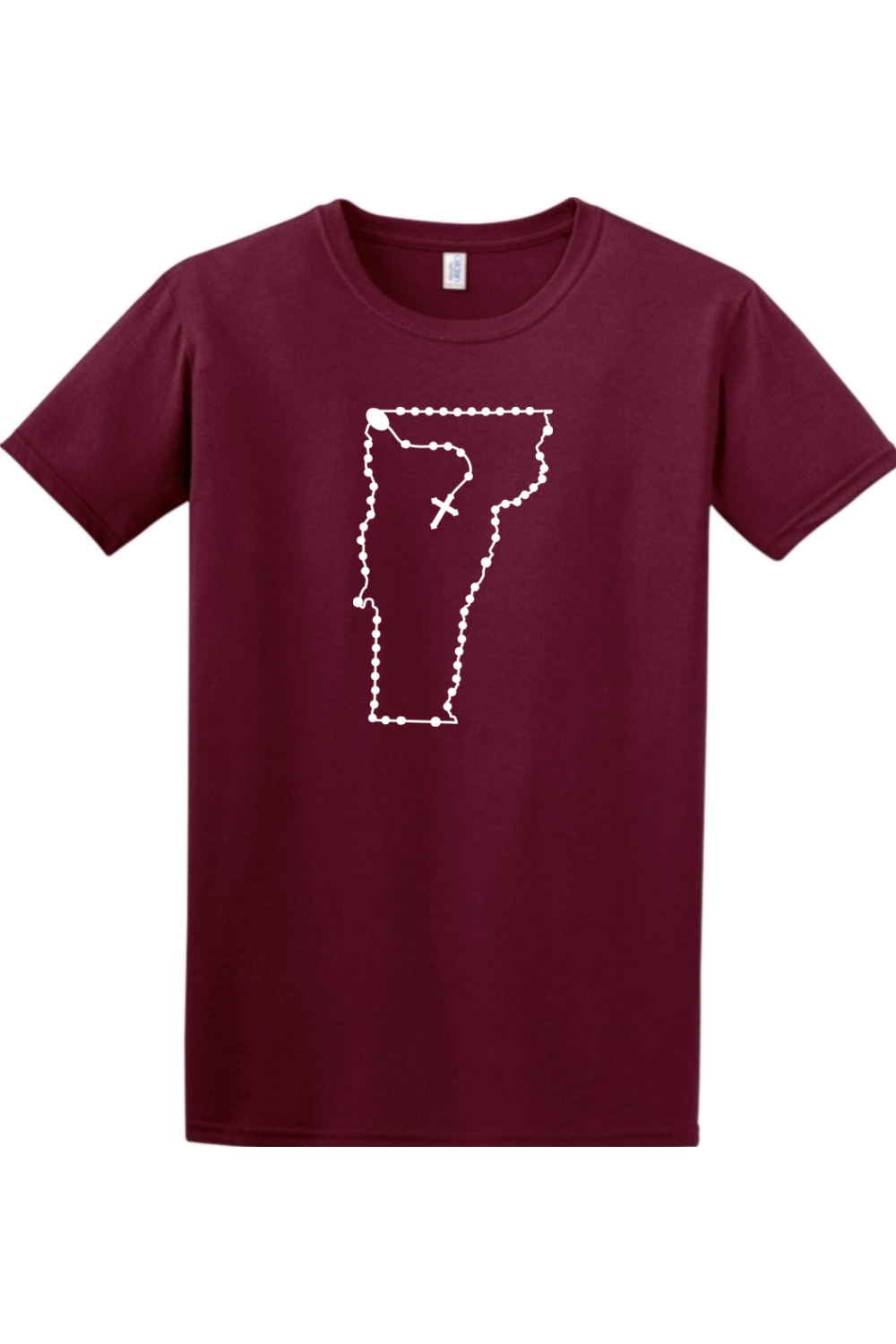 Vermont Catholic Rosary Adult T-shirt