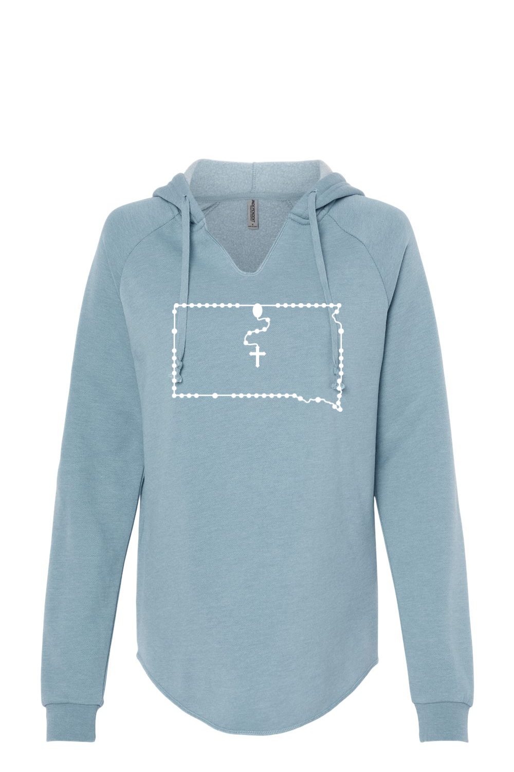 South Dakota Catholic Rosary Drop Hoodie