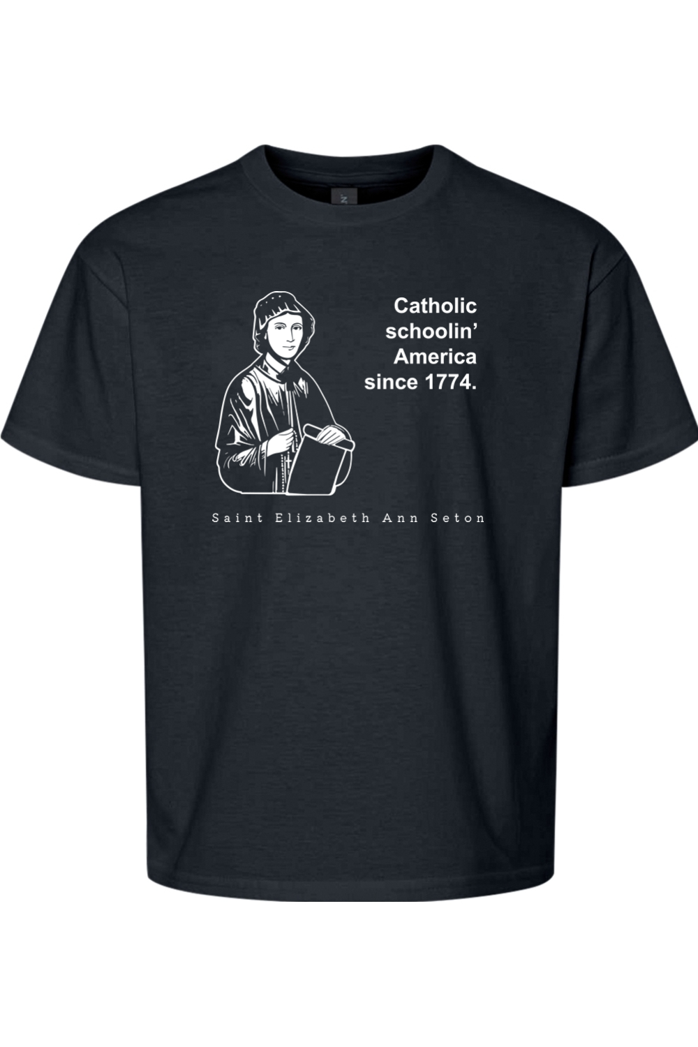 Catholic Schoolin' - St Elizabeth Ann Seton T-Shirt - youth