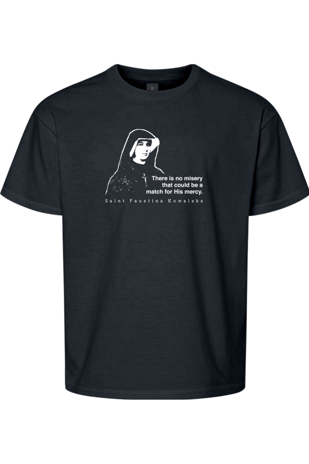 Mercy Message - St Faustina Kowalska Youth T-Shirt